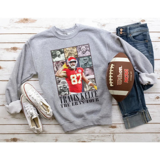 KELCE ERAS TOUR -CREWNECK SWEATSHIRT - Nu Kustomz llc