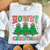 **HOWDY CHRISTMAS** GLITTER CLEAR FILM SCREEN PRINT TRANSFER