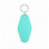 Motel Keychain Blanks Cyan