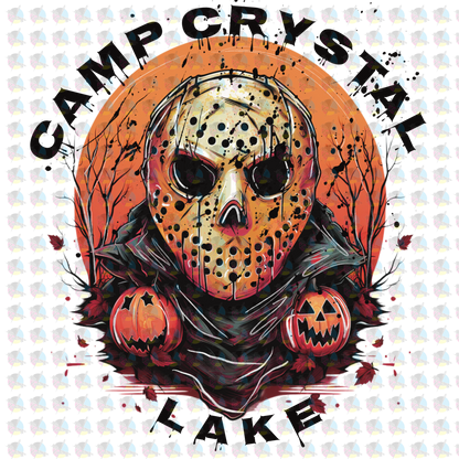 Pre-Order ** New Crystal Lake** Matte Glitter Clear Film Transfer