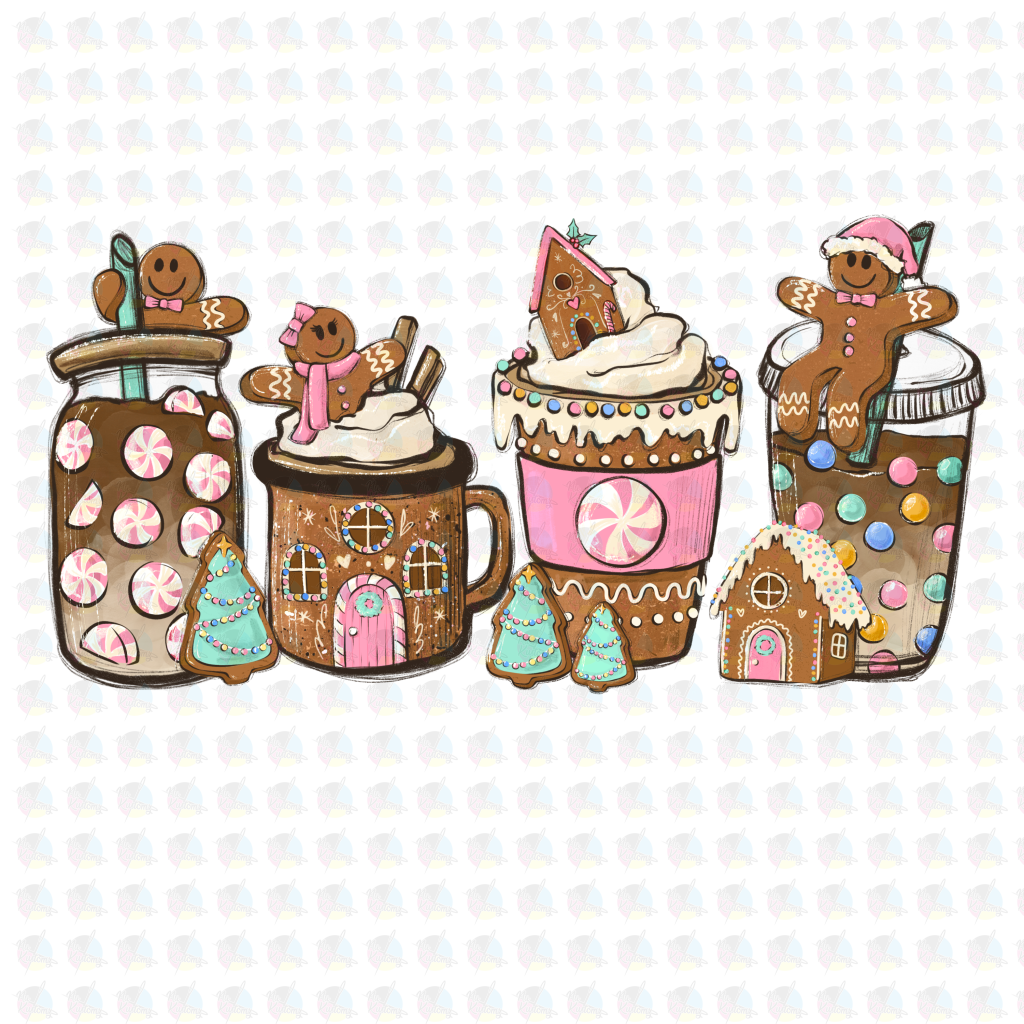 RTS PINK GINGER COFFEE Non-Glitter Dream Transfers – Nu Kustomz llc