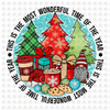 Pre-Order The Most Wonderful Time Of Year Presents Gnome Trees Non-Glitter Dream Transfers