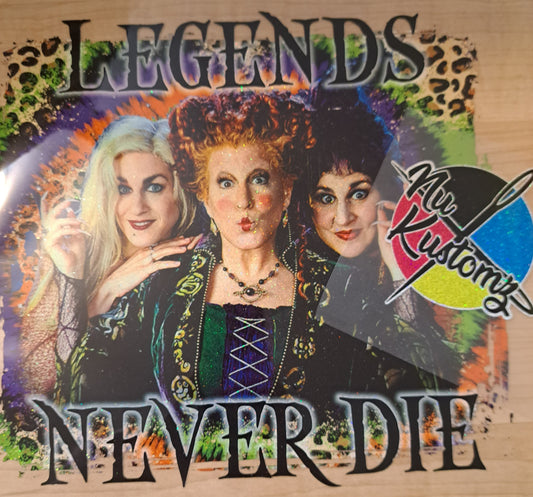 RTS HP Legends Never Die Glitter Dream Transfer - Nu Kustomz llc