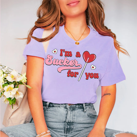 RTS I'm a Sucka For You Glitter Dream Transfer - Nu Kustomz llc