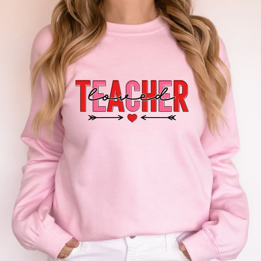 RTS Loved Teacher Glitter Dream Transfer - Nu Kustomz llc