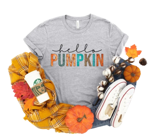 RTS Hello Pumpkin 2 Glitter Dream Transfer - Nu Kustomz llc