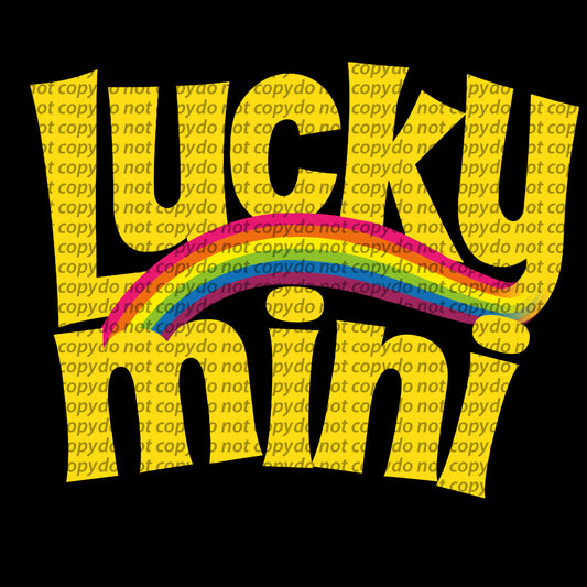 RTS Glitter Lucky Mini Dream Transfers - Nu Kustomz llc
