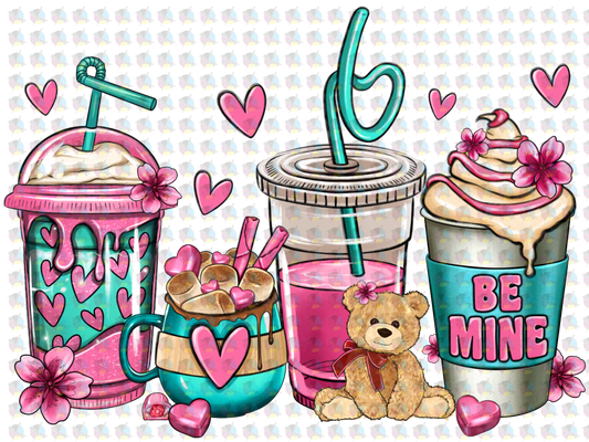 Pre-Order Be Mine Coffee Cups Non-Dream Transfer