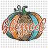 Pre-Order Blessed Pumpkin Glitter Dream Transfer