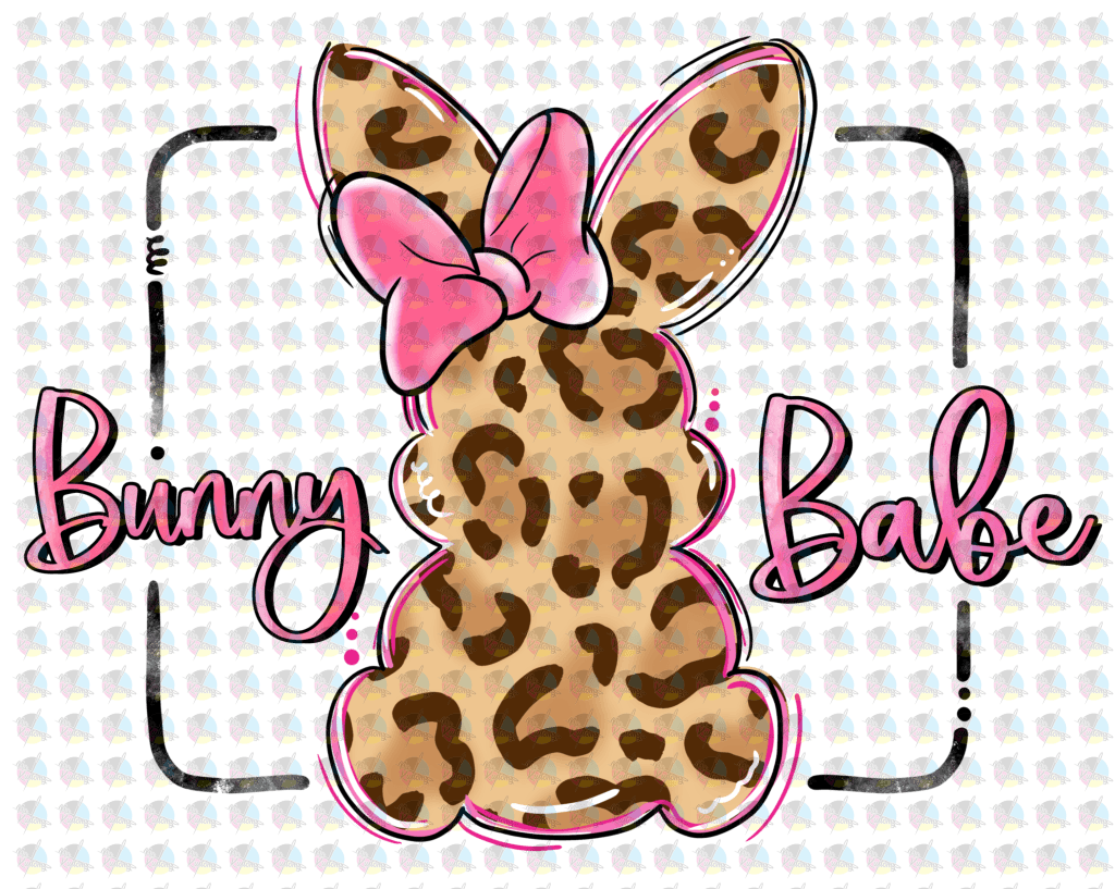 Pre-Order Bunny Babe Non-Glitter Dream Transfers