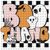 Pre-Order Checkered Boo Thang Non-Glitter Dream Transfer