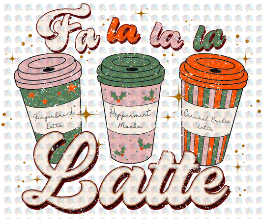 Pre-Order Fa La Latte Non-Glitter Dream Transfers