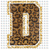 Pre-Order Faux Chenille Alphabet Leopard Glitter Dream Transfer Screen Print