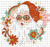 Pre-Order Hippie Santa Non-Glitter Dream Transfers