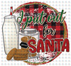 Pre-Order I Put Out For Santa Non-Glitter Dream Transfers