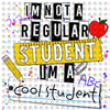 Pre-Order Im Not A Regular Student Cool Non-Glitter Dream Transfer