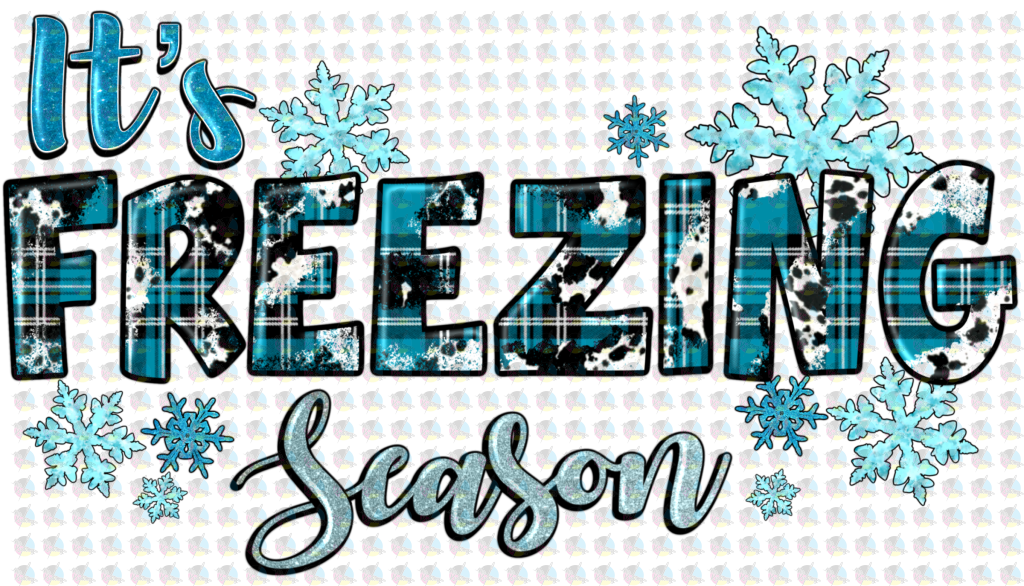 Pre-Order Its Freezing Season Non-Glitter Dream Transfers