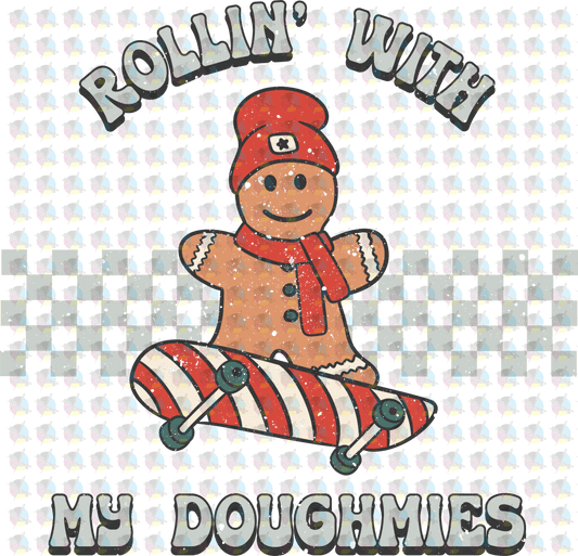 Pre-Order Kids Rollin With My Doughmies Non-Glitter Dream Transfers