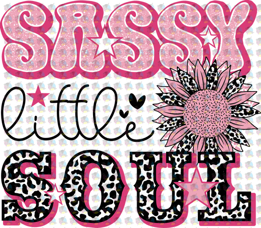 Pre-Order Kids Sassy Lil Soul Glitter Dream Transfer Screen Print