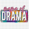 Pre-Order Mama Of Drama Glitter Dream Transfer Screen Print