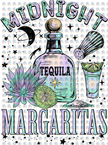 Pre-Order Midnight Margaritas Glitter Dream Transfer Screen Print