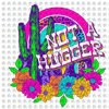 Pre-Order Not A Hugger Bright Glitter Dream Transfer Screen Print