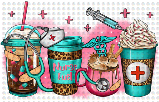 Pre-Order Nurse-Fuel Coffee Cups Non-Dream Transfer