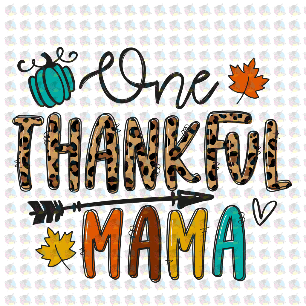 Pre-Order One Thankful Mama Non-Glitter Dream Transfers