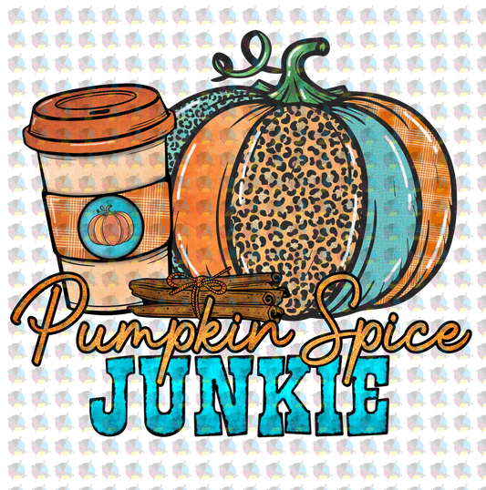 Pre-Order Pumpkin Spice Junkie Glitter Dream Transfer