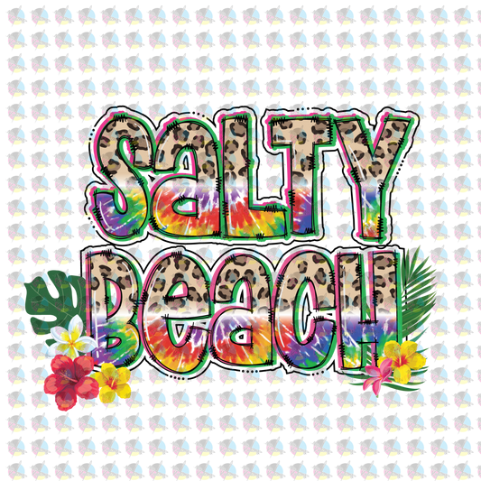 Pre-Order Salty Beach Glitter Dream Transfer Screen Print