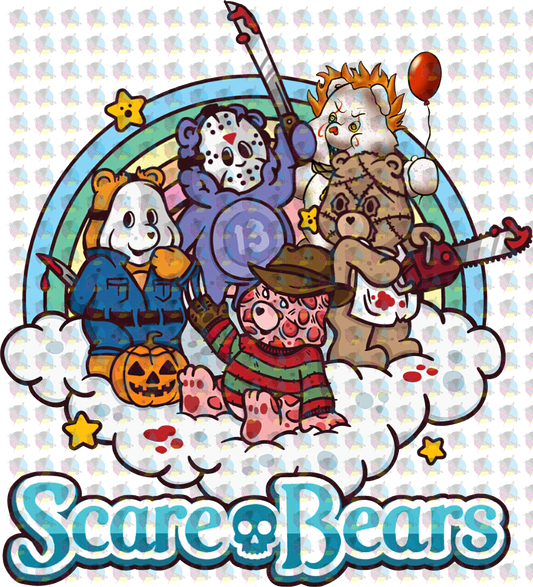 Pre-Order Scare Bears Glitter Dream Transfer