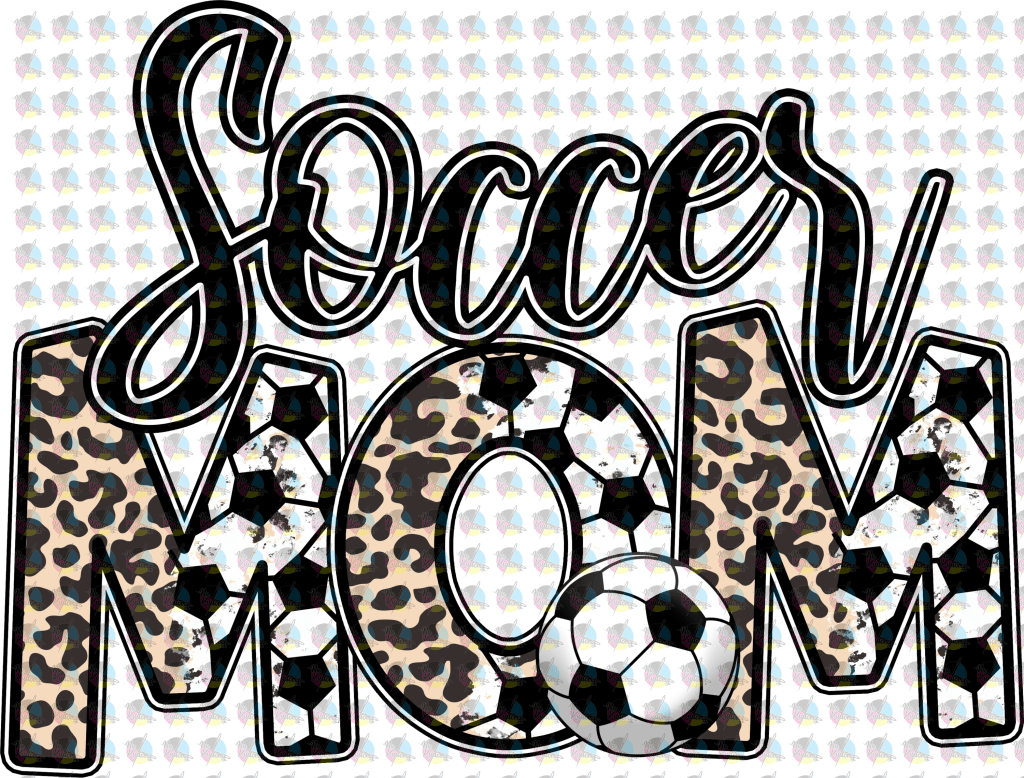 Rts Soccer Mom Leopard Glitter Dream Transfer Nu Kustomz Llc 3936