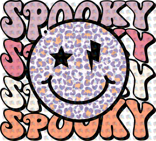 Pre-Order Spooky Smiley Glitter Dream Transfer