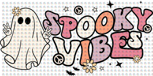 Pre-Order Spooky Vibes Ghost Glitter Dream Transfer