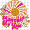 Pre-Order Summer Of Love Glitter Dream Transfer Screen Print