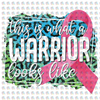 Pre-Order This Is What A Warrior Looks Like Pocket/koozie Glitter Dream Transfer