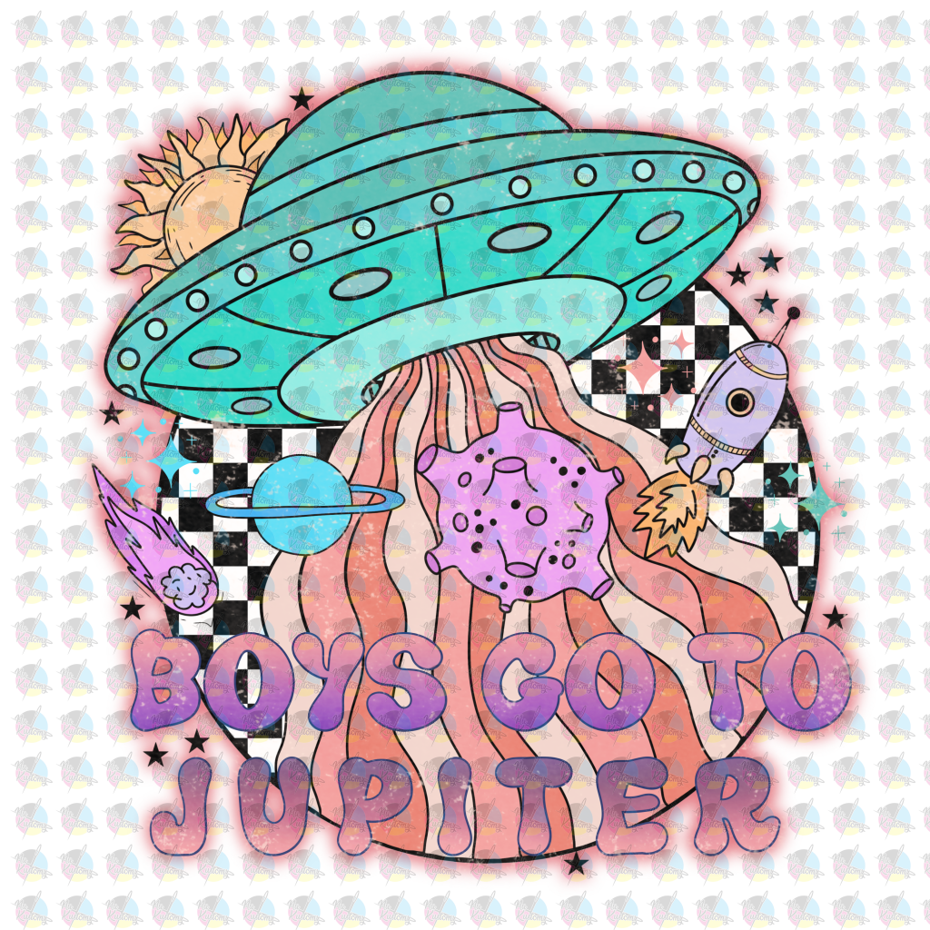 Rts Boys Go To Jupiter Glitter Dream Transfers