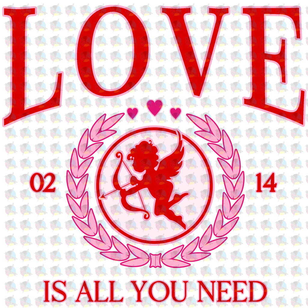 Rts Love Is All You Need Glitter Dream Transfers